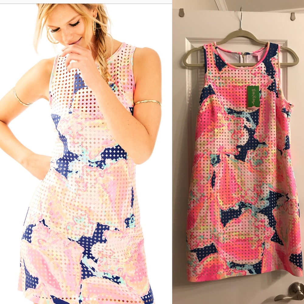 NWT Lilly Pulitzer Perla Shift Dress size Medium